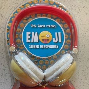Emoji Stereo Headphones -NEW